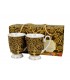 SET 2 MUGS 320ML KLIMT TREE OF LIFE GOLDEN LINE