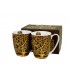 SET 2 MUGS 360ML KLIMT TREE OF LIFE C2