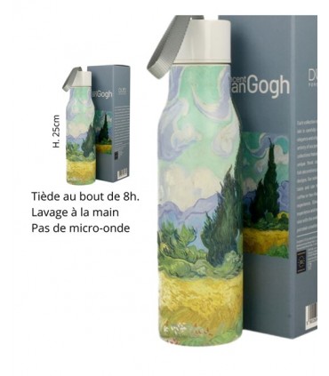 GOURDE THERMIQUE 500ML VAN GOGH CHAMP DE BLE C2