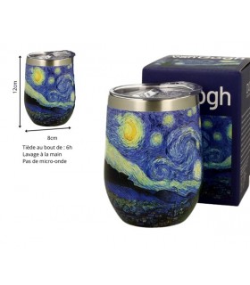 MUG THERMIQUE 320ML VAN GOGH STARRY NIGHT C2