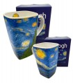MUG CARRE 650ML VAN GOGH STARRY NIGHT C3