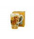 MUG CARRE 650ML VAN GOGH TOURNESOLS C3