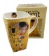 MUG CARRE 650ML KLIMT THE KISS ECRU C3