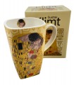 MUG CARRE 650ML KLIMT THE KISS ECRU C3