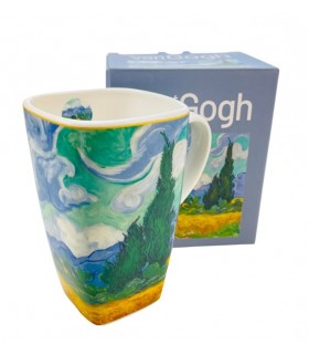 MUG CARRE 650ML VAN GOGH CHAMP DE BLE C3 MUG CARRE 650ML VAN GOGH CHAMP DE BLE C3