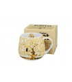 MUG BARREL 430ML KLIMT TREE OF LIFE ECRU C4