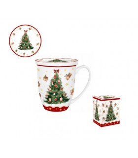 TISANIERE FILTRE 430ML CHRISTMAS TREE C3