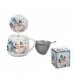 TISANIERE FILTRE 430ML SNOWMAN C3