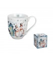 MUG 1000ML SNOWMAN C3