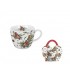 MUG 460ML PANIER CHRISTMAS BIRDS SET DE 4