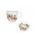 MUG 460ML PANIER CHRISTMAS VILLAGE SET DE 4