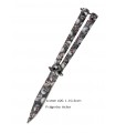 COUTEAU PAPILLON CRANES ACIER 420 10.5CM