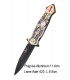 COUTEAU MANCHE ALU LAME 8.7CM