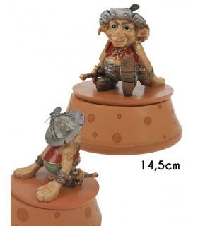 BOITE LE ZIZANEUR 14.5X14.5X14.5CM*