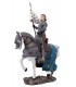 JEANNE D'ARC A CHEVAL 26.5X12X37
