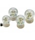 ANGE BOULE DE NEIGE 6.5X6.5X8.5 SET DE 8 ASS