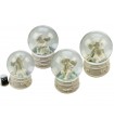 ANGE BOULE DE NEIGE 6.5X6.5X8.5 SET DE 8 ASS