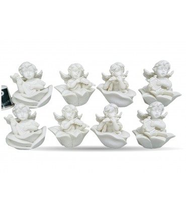 ANGE FLEUR 5X4X5.5 SET DE 8 ASS