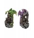 DRAGON CHATEAU 10.5X6.5X16.8 SET DE 4 ASS