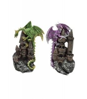 DRAGON CHATEAU 10.5X6.5X16.8 SET DE 4 ASS DRAGON CHATEAU 10.5X6.5X16.8 SET DE 4 ASS