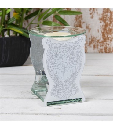 BRULE PARFUM MIROIR CHOUETTE 9X9X14 C2