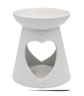 BRULE PARFUM COEUR BLANC 13X13X17 C3 BRULE PARFUM COEUR BLANC 13X13X17 C3