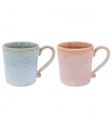 MUG REACTIVE GLAZE 400ML SET DE 2 ASS