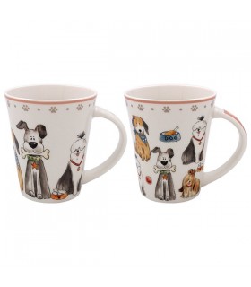 MUG CHIENS 300ML SET DE 6 ASS MUG CHIENS 300ML SET DE 6 ASS