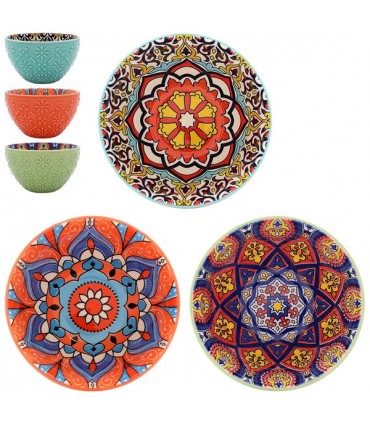 BOL CERAMIQUE TUSCANY 12CM C12 ASS