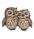 COUPLE CHOUETTES HOOTERS 16X8X13