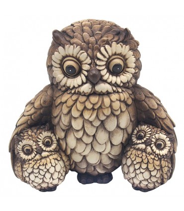 CHOUETTE + PETITS HOOTERS 14X8X14