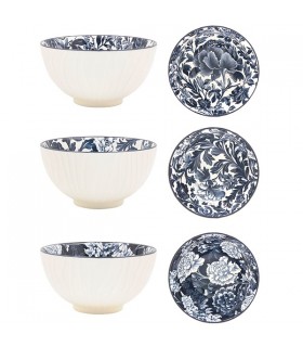 BOL CERAMIQUE FLEUR 14X14X8 C6 ASS BOL CERAMIQUE FLEUR 14X14X8 C6 ASS