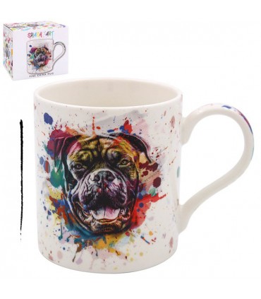 MUG GRAFFITI BULLDOG 275ML SET DE 6