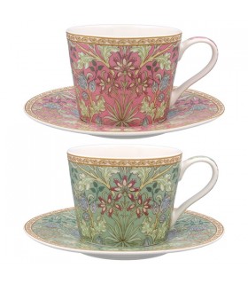 TASSE + SOUCOUPE 250ML HYACINTH SET DE 2 ASS