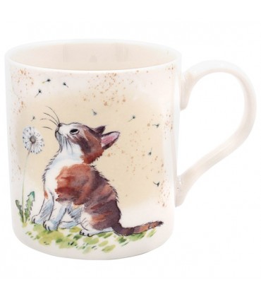 MUG CHAT PISSENLIT 300ML SET DE 6