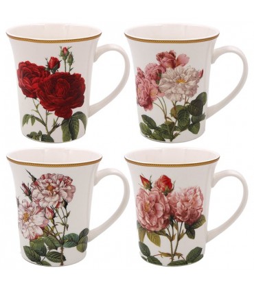 MUG REDOUTE 300ML SET DE 4 ASS