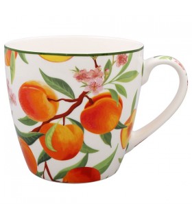 MUG DEJEUNER PECHES 450ML SET DE 6