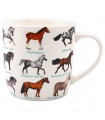 MUG CHEVAUX 300ML SET DE 6