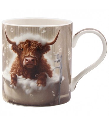 MUG VACHE HIGHLANDS BAIN 300ML SET DE 6