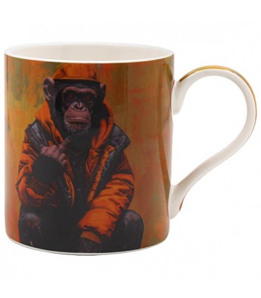 MUG SINGE CHIMPANZE 300ML SET DE 6