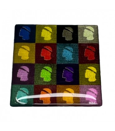 MAGNET CARRE PERSONNALISE 6.5X6.5CM C100