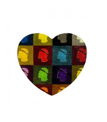 MAGNET COEUR PERSONNALISE 65X60 C100