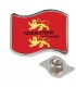 EPINGLETTE DRAPEAU PERSONNALISEE 25X20mm C100