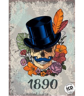 MAGNET RECT CRANE GENTLEMAN 9.5X6.5 C12