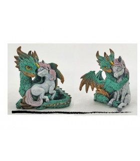DRAGON + LICORNE 10X8X10 SET DE 2 ASS DRAGON + LICORNE 10X8X10 SET DE 2 ASS