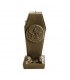 BOUGIE CERCUEIL BRASS 35H 17X7.5X7
