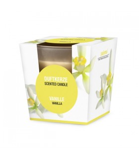 BOUGIE VERRE VANILLE H.8 C12 BOUGIE VERRE VANILLE H.8 C12