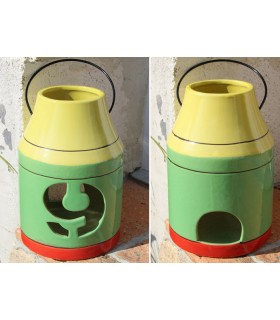 LANTERNE CERAMIQUE N°9 14X14X21* LANTERNE CERAMIQUE N°9 14X14X21*