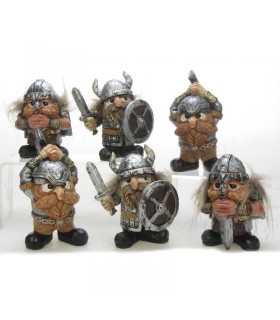 VIKINGS 6.3X5.5X11 SET DE 6 ASS VIKINGS 6.3X5.5X11 SET DE 6 ASS