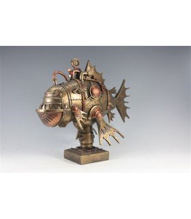STEAMPUNK REQUIN 33.5X13.5X27.5 STEAMPUNK REQUIN 33.5X13.5X27.5